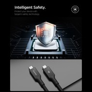 SPIGEN EB24015CC ESSENTIAL TYPE-C CABLE 240W 150CM BLACK