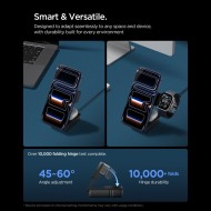 SPIGEN EF323MQ ESSENTIAL 3IN1 MAGNETIC MAGSAFE WIRELESS CHARGER 25W Qi2.2 BLACK
