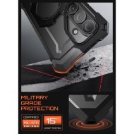 Удароустойчив кейс с MagSafe за Samsung Galaxy S26 от Supcase UB GRIP MAG - Black