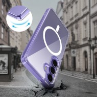 Силиконов кейс с MagSafe за Samsung Galaxy S26+ Plus от Tech-Protect FlexAir - Clear