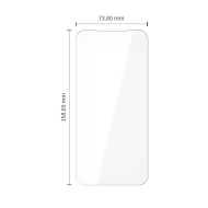 2 x Стъклен протектор за дисплей на Samsung Galaxy A37 / A57 5G от Tech-Protect Glass Fit+ - Clear