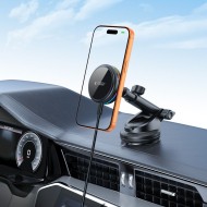 TECH-PROTECT V9 ARCTICBOOST MAGNETIC MAGSAFE DASHBOARD & VENT CAR MOUNT WIRELESS CHARGER 25W QI2.2 BLACK
