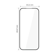 SZKŁO HARTOWANE TECH-PROTECT GLASS FIT+ 2-PACK GOOGLE PIXEL 9A / 10A BLACK