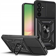 Удароустойчив калъф за Samsung Galaxy A57 5G от Tech-Protect CamShield Pro - Black