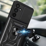Удароустойчив калъф за Samsung Galaxy A57 5G от Tech-Protect CamShield Pro - Black