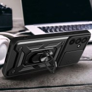 Удароустойчив калъф за Samsung Galaxy A57 5G от Tech-Protect CamShield Pro - Black