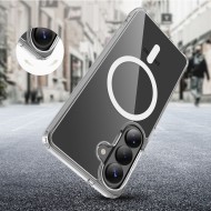 Хибриден кейс с MagSafe за Samsung Galaxy S26+ Plus от Tech-Protect Flexair Hybrid - Clear