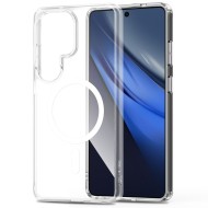 Хибриден кейс с MagSafe за Samsung Galaxy S26 Ultra от Tech-Protect Flexair Hybrid - Clear