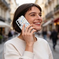 Силиконов кейс за Samsung Galaxy S26 от Tech-Protect FlexAir - Spring Flowers