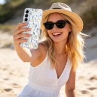 Силиконов кейс за Samsung Galaxy S26 от Tech-Protect FlexAir - Spring Flowers