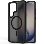 Твърд кейс с MagSafe пръстен за Samsung Galaxy S26 Ultra от Tech-Protect MagMat - Matte Black
