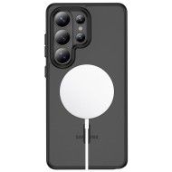 Твърд кейс с MagSafe пръстен за Samsung Galaxy S26 Ultra от Tech-Protect MagMat - Matte Black