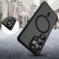 Твърд кейс с MagSafe пръстен за Samsung Galaxy S26 Ultra от Tech-Protect MagMat - Matte Black