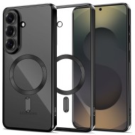Твърд кейс с MagSafe и протектор за камерата на Samsung Galaxy S26+ Plus от Tech-Protect MagFlex - Black