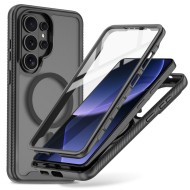 360 градусов калъф с MagSafe за Samsung Galaxy S26 Ultra от Tech-Protect Defense360 - Черен