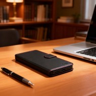 Кожен тефтер за Samsung Galaxy S26 ot Tech-Protrct Wallet RS -Black/Red