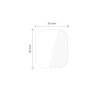 FOLIA HYDROŻELOWA TECH-PROTECT SUPREME SET+ 2-PACK APPLE WATCH 4 / 5 / 6 / SE 1 / 2 / 3 (40 MM) CLEAR