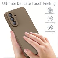 Силиконов кейс за Samsung Galaxy A37 5G от Tech-Protect Icon - Brown
