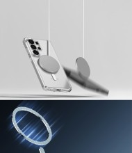 Удароустойчив твърд кейс с MagSafe за Samsung Galaxy S26 Ultra от Ringke Fusion Magnetic - Clear