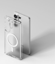Удароустойчив твърд кейс с MagSafe за Samsung Galaxy S26 Ultra от Ringke Fusion Magnetic - Matte Clear