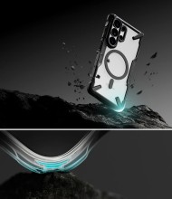 Удароустойчив кейс с MagSafe за Samsung Galaxy S26 Ultra от Ringke Fusion X - Black