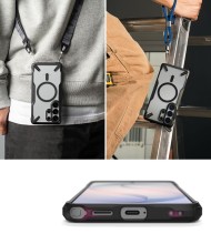 Удароустойчив кейс с MagSafe за Samsung Galaxy S26 Ultra от Ringke Fusion X - Black