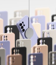 Силиконов кейс с MagSafe за Samsung Galaxy S26 Ultra от Ringke Silicone Magnetic - Stone