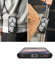 Удароустойчив кейс с MagSafe за Samsung Galaxy S26+ Plus от Ringke Fusion X - Black