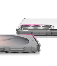 Удароустойчив твърд кейс за Samsung Galaxy S26 от Ringke Fusion - Clear
