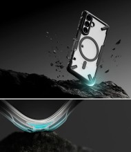 Удароустойчив кейс с MagSafe за Samsung Galaxy S26 от Ringke Fusion X - Black