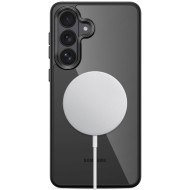 Твърд кейс с MagSafe пръстен за  Samsung Galaxy S26+ Plus от Tech-Protect MagMat - Black / Clear