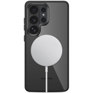 Твърд кейс с MagSafe пръстен за  Samsung Galaxy S26 Ultra от Tech-Protect MagMat - Black / Clear