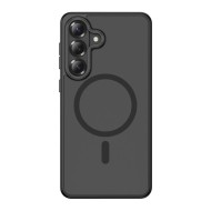 Кейс с MagSafe и защита на камерата за Samsung Galaxy S26 от Tech-Protect MagCam - Matte Black