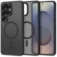 Кейс с MagSafe и защита на камерата за Samsung Galaxy S26 Ultra от Tech-Protect MagCam - Matte Black