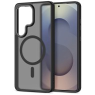 Кейс с MagSafe и защита на камерата за Samsung Galaxy S26 Ultra от Tech-Protect MagCam - Matte Black