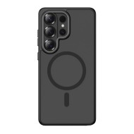 Кейс с MagSafe и защита на камерата за Samsung Galaxy S26 Ultra от Tech-Protect MagCam - Matte Black