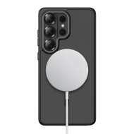 Кейс с MagSafe и защита на камерата за Samsung Galaxy S26 Ultra от Tech-Protect MagCam - Matte Black