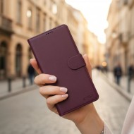 Кожен тефтер за Samsung Galaxy S26 Ultra от Tech-Protect Wallet - Mulberry
