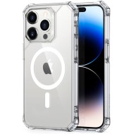 Удароустойчив кейс с MagSafe за iPhone 14 Pro от ESR Air Armor Halolock - Прозрачен