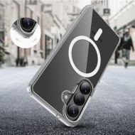 Хибриден кейс с MagSafe за Samsung Galaxy A36 / A56 / A37 5G от Tech-Protect Flexair Hybrid - Clear