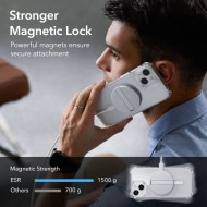 Удароустойчив кейс с MagSafe за iPhone 14 Pro от ESR Air Armor Halolock - Прозрачен