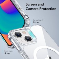 Удароустойчив кейс с MagSafe за iPhone 14 Pro от ESR Air Armor Halolock - Прозрачен