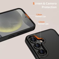 Твърд кейс за Samsung Galaxy A57 5G от Tech-Protect MagMat - Matte Black