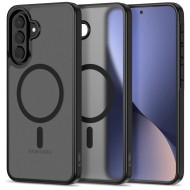 Твърд кейс с MagSafe пръстен за Samsung Galaxy А57 5G от Tech-Protect MagMat - Matte Black