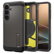 Удароустойчив, твърд кейс с MagSafe за Samsung Galaxy S26+ Plus от Spigen Tough Armor Mag - Gunmetal