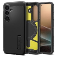 Удароустойчив, твърд кейс с MagSafe за Samsung Galaxy S26+ Plus от Spigen Tough Armor Mag - Black