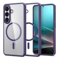Удароустойчив кейс с MagSafe пръстен за Samsung Galaxy S26+ Plus от Spigen Ultra Hybrid Mag - Deep Purple