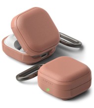 Силиконов калъф с MagSafe за слушалки Samsung Galaxy Buds 4 / 4 Pro от Ringke Onyx Magnetic - Constant Coral