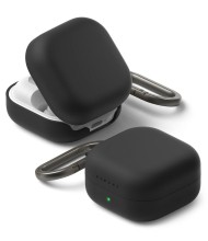Силиконов калъф за слушалки Samsung Galaxy Buds 4 / 4 Pro от Ringke Silicone - Black
