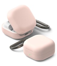 Силиконов калъф за слушалки Samsung Galaxy Buds 4 / 4 Pro от Ringke Silicone - Pink Sand